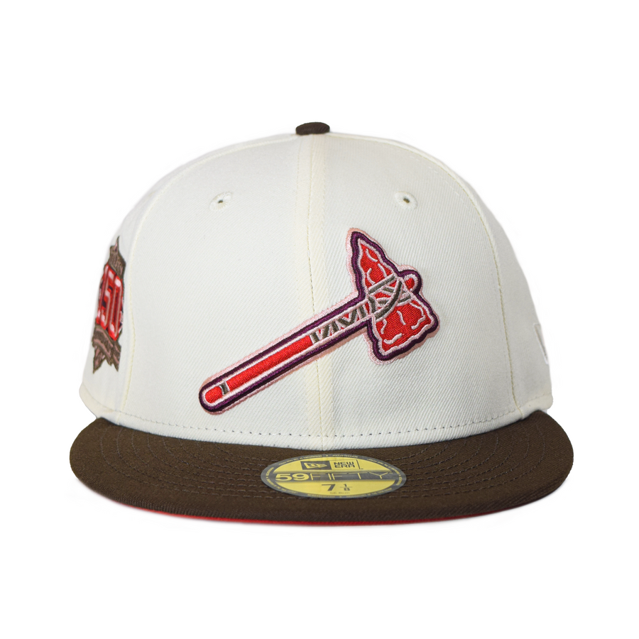 New Era Atlanta Braves (Tomahawk) 59FIFTY Fitted - Double Scoop 7 1/2