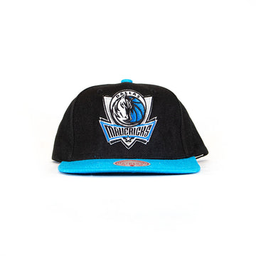 Mitchell & Ness 2Tone Dallas Mavericks Snapback - Black/Blue