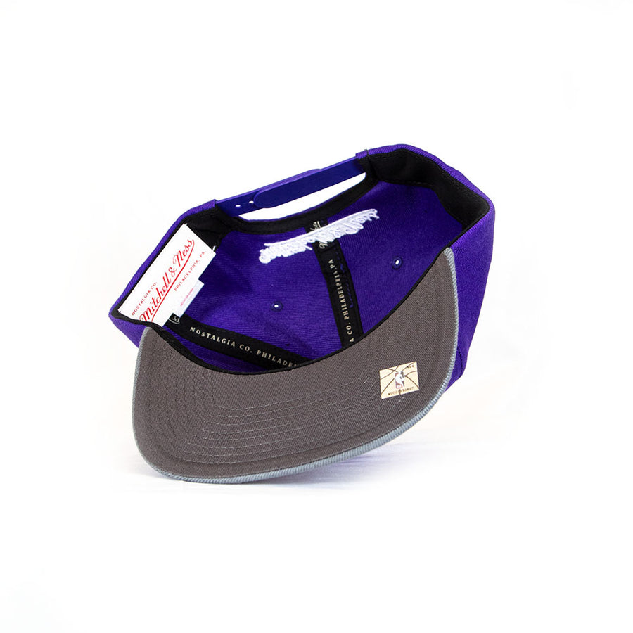 Mitchell & Ness 2Tone Basic Sacramento Kings Snapback - Purple/Grey