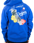 New Era Los Angeles Dodgers "State Patch"  Hoodie - Blue/White