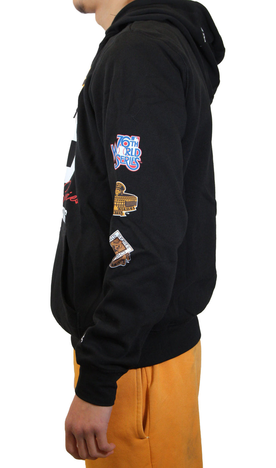 New Era Pittsburgh Pirates "World Series Champ" Hoodie - Black/Yellow