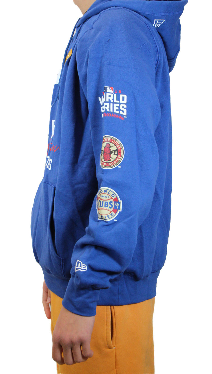 New Era Chicago Cubs "World Series Champs" Hoodie - Blue/Red