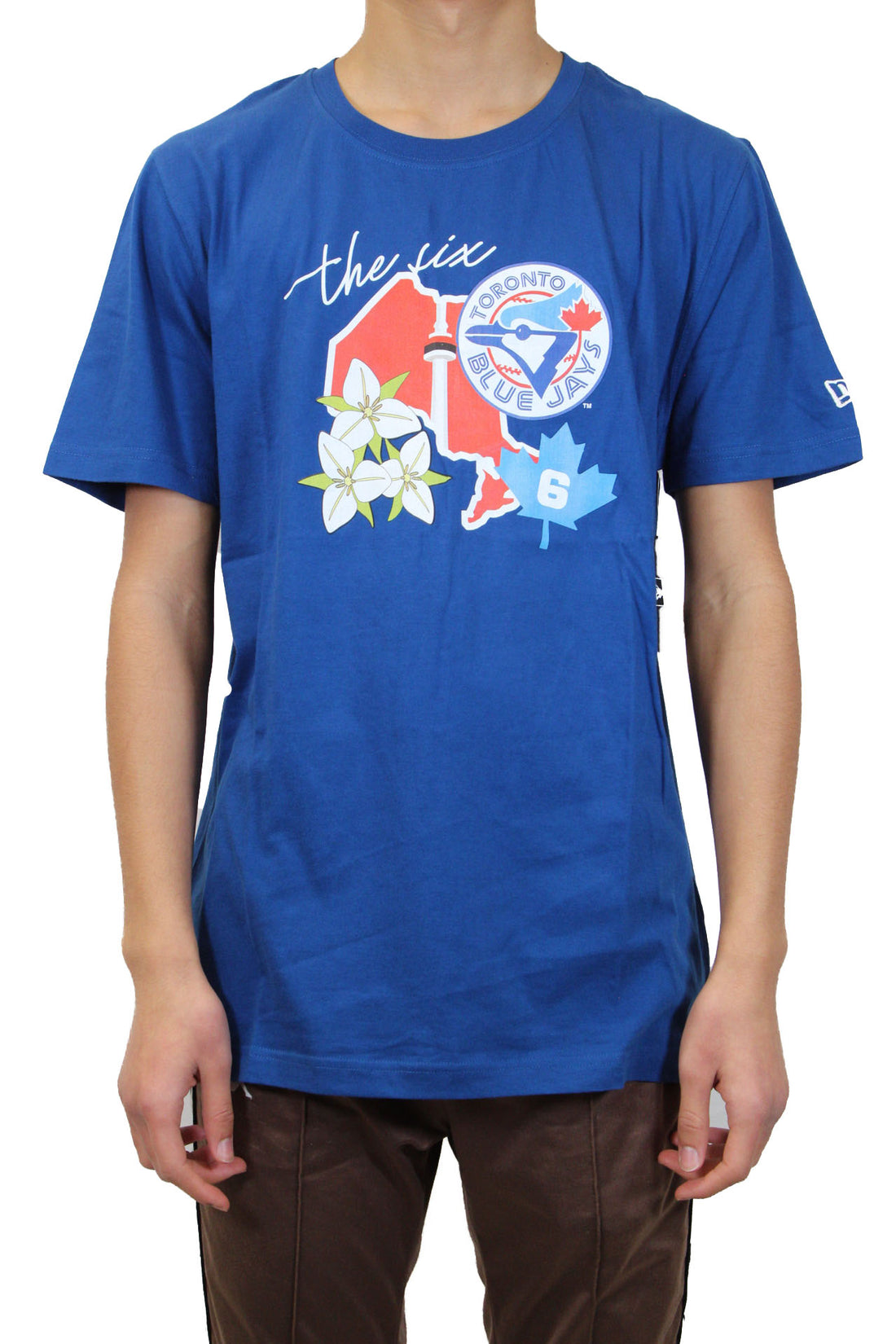 New Era Toronto BlueJays "State Patch" Shirt - Blue