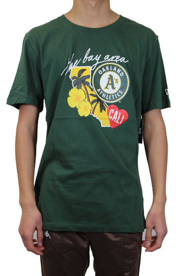 New Era Oakland A's "State Patch" Shirt - Green