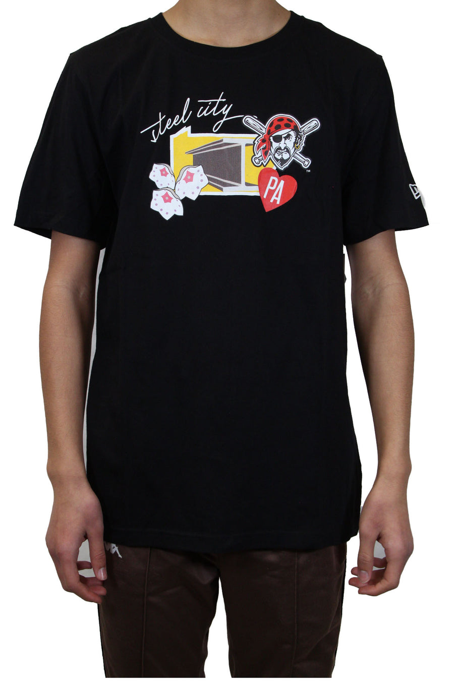 New Era Pittsburgh Pirates "State Patch" Shirt - Black