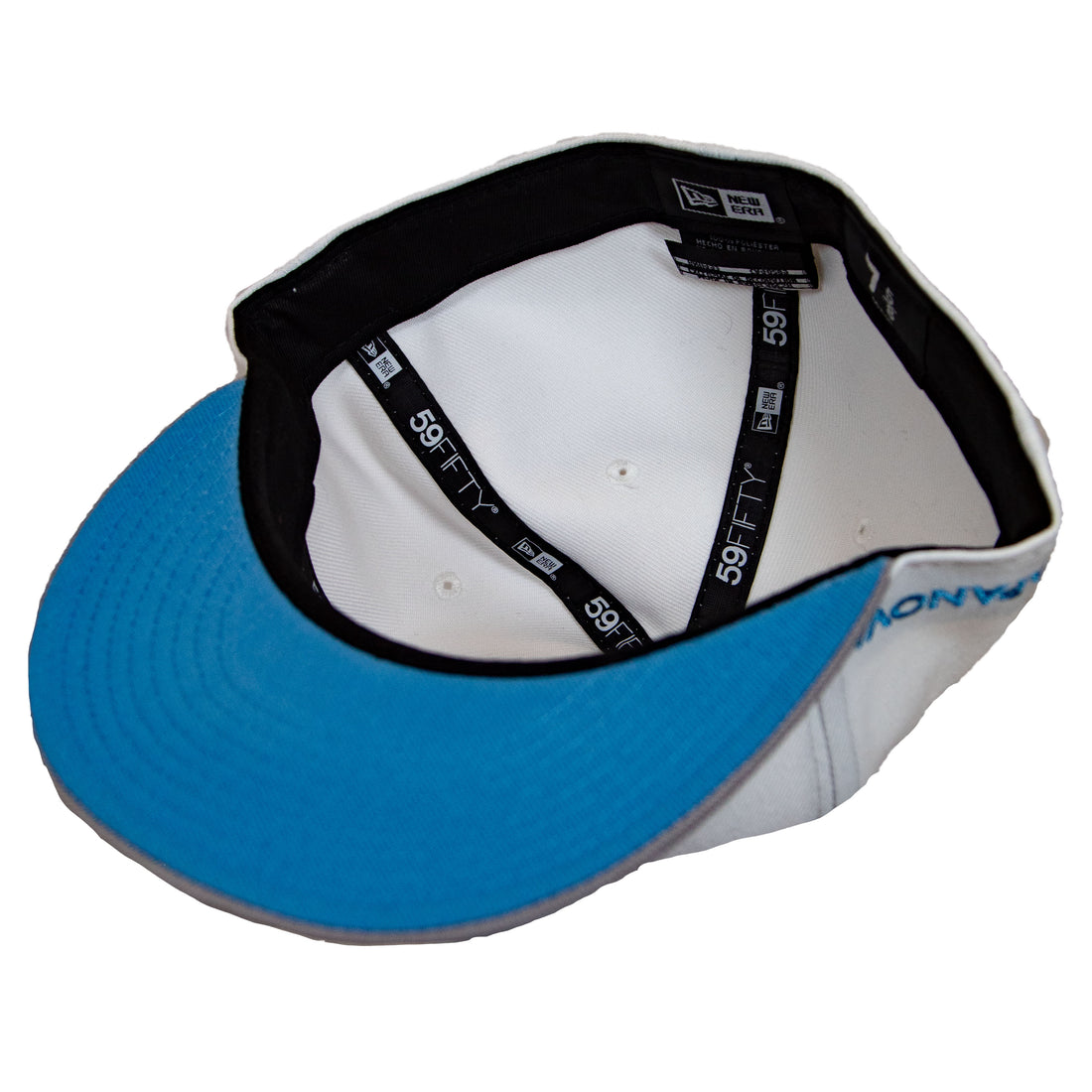 New Era 59Fity Fitted: Capanova Capsule -White/Grey/Sky Blue