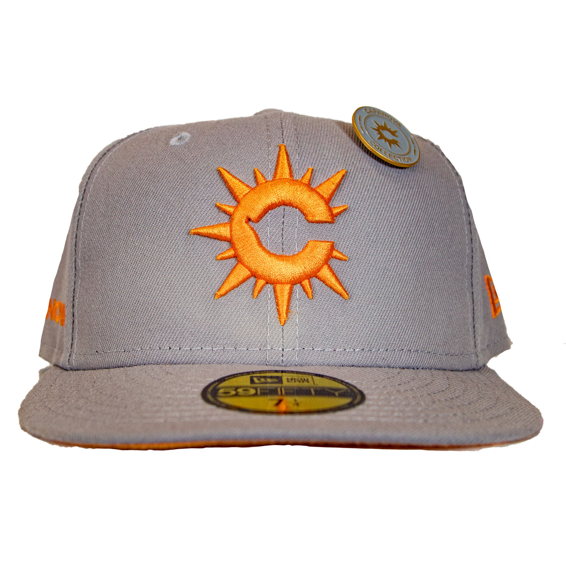 New Era Capanova Capsule 59FIFTY Fitted - Gray/Orange