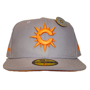 New Era Capanova Capsule 59FIFTY Fitted - Gray/Orange
