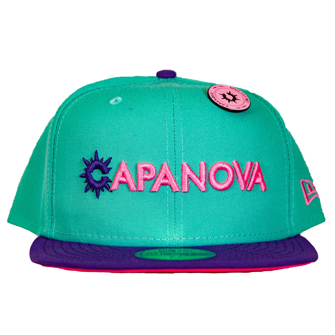 New Era 59Fifty Fitted Capanova Capsule- Teal/Purple