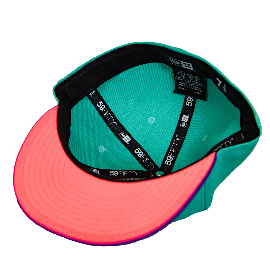 New Era 59Fifty Fitted Capanova Capsule- Teal/Purple