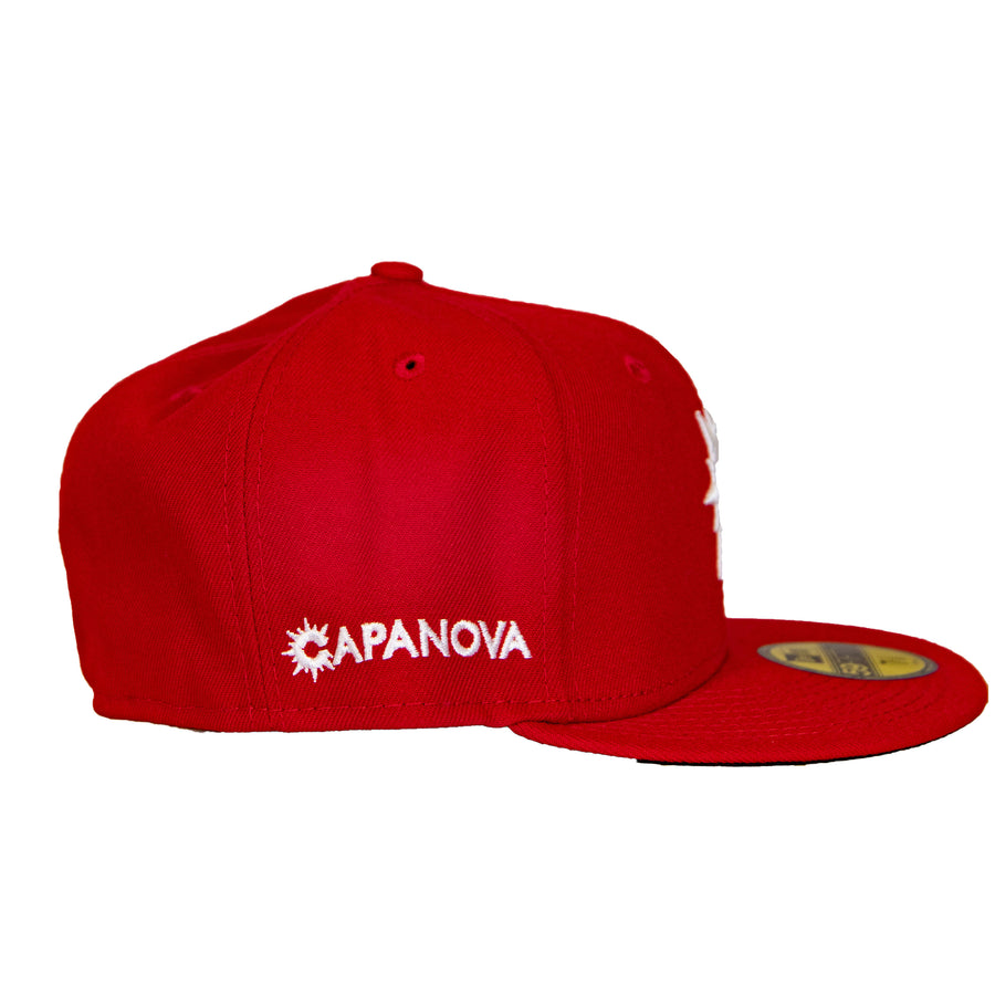 New Era Capanova Capsule 59FIFTY Fitted - Red/White
