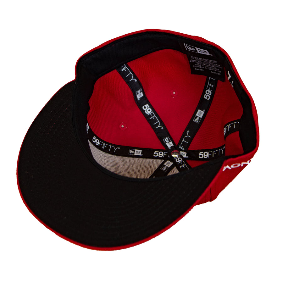 New Era Capanova Capsule 59FIFTY Fitted - Red/White