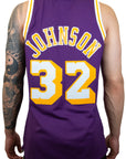 Mitchell & Ness: Hardwood Classic Los Angeles Lakers Jersey (Magic Johnson)