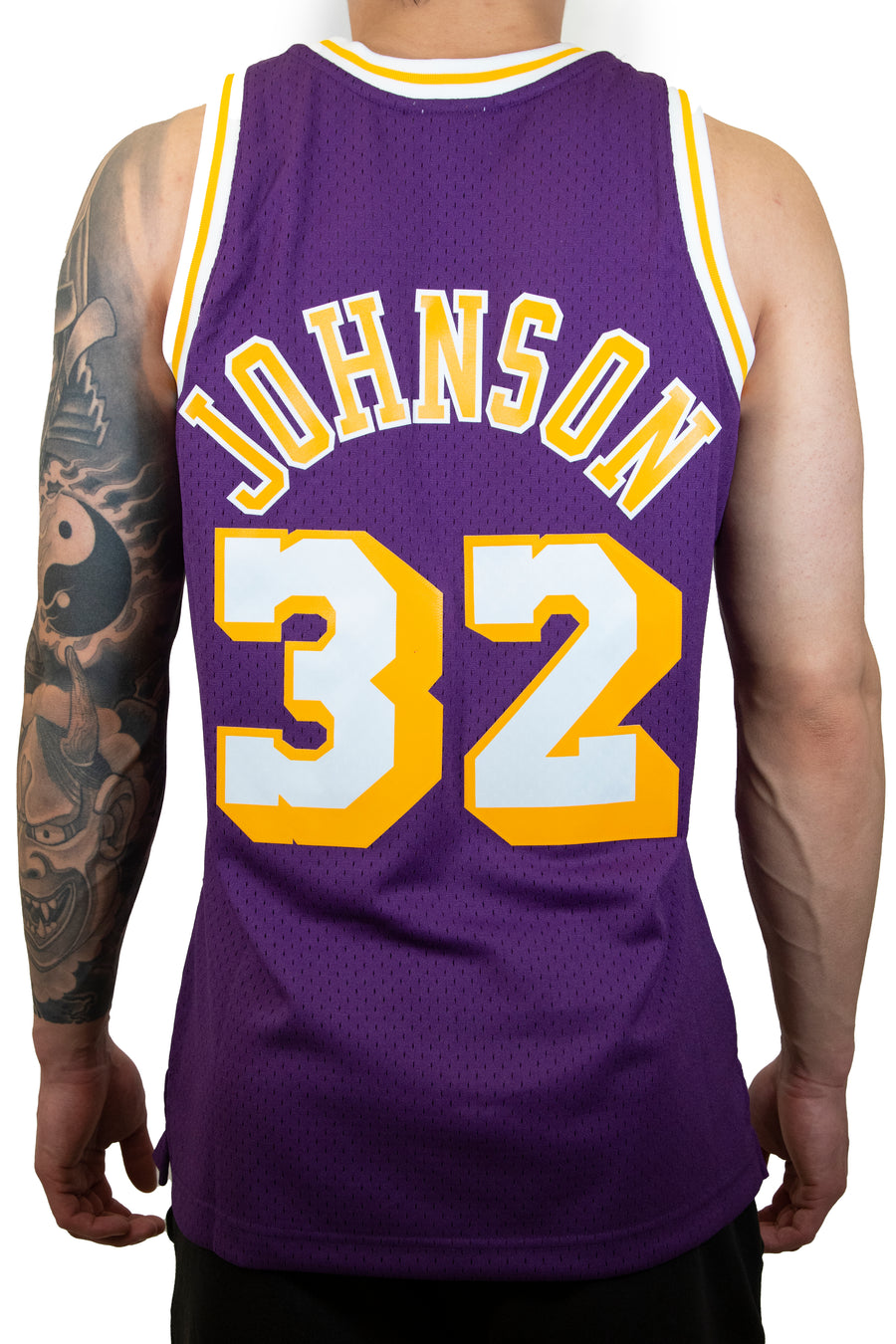 Mitchell & Ness: Hardwood Classic Los Angeles Lakers Jersey (Magic Johnson)