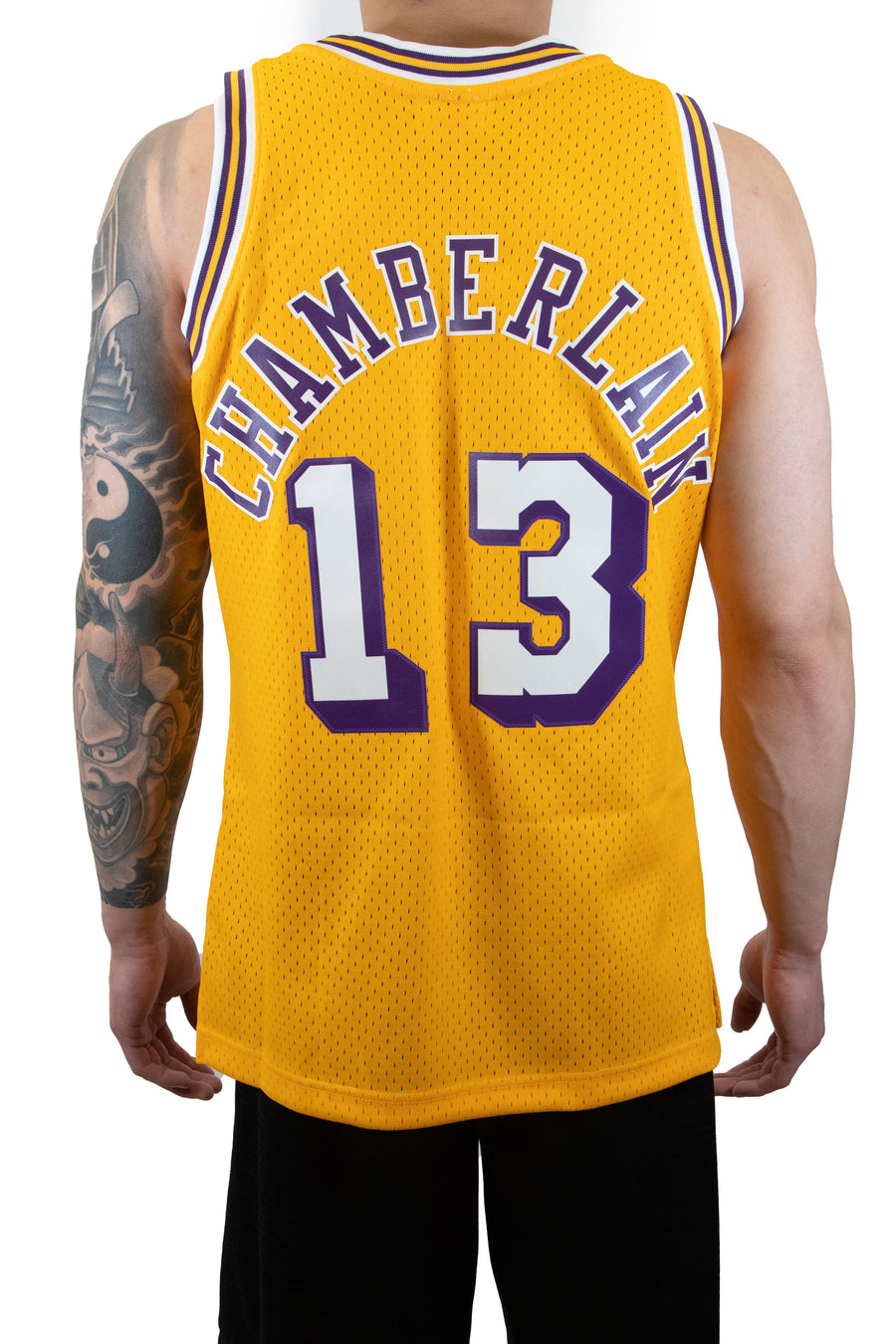 Mitchell & Ness NBA Los Angeles Lakers Jersey (Wilt Chamberlain) - Yellow