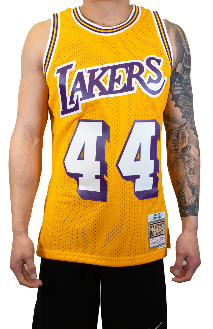 Mitchell & Ness NBA Los Angeles Lakers Jersey (Jerry West) - Yellow