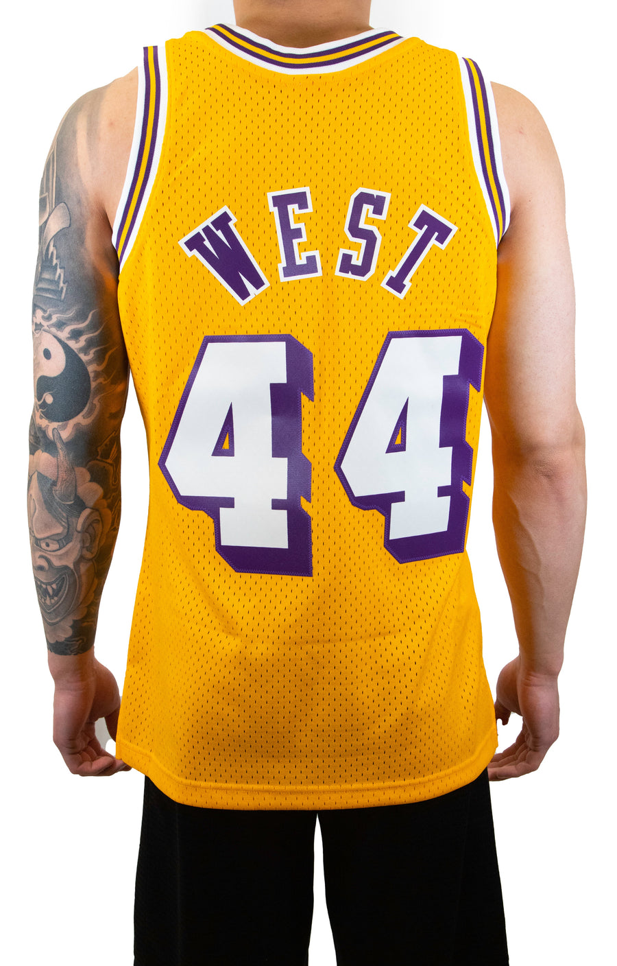 Mitchell & Ness NBA Los Angeles Lakers Jersey (Jerry West) - Yellow