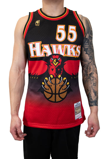 Mitchell & Ness NBA Atlanta Hawks Jersey (Dikembe Mutombo) - Black