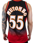 Mitchell & Ness NBA Atlanta Hawks Jersey (Dikembe Mutombo) - Black