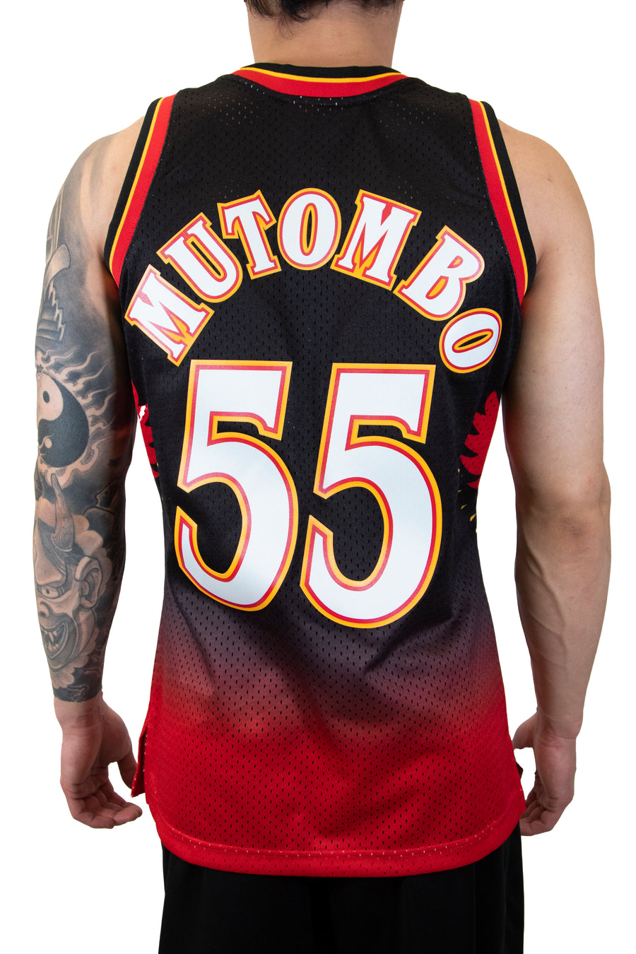 Mitchell & Ness NBA Atlanta Hawks Jersey (Dikembe Mutombo) - Black