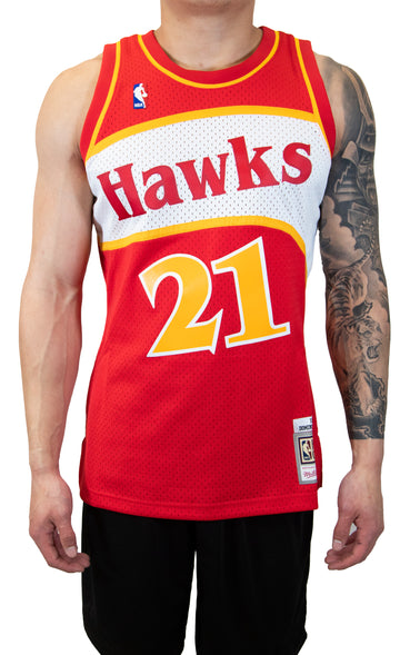 Mitchell & Ness NBA Atlanta Hawks Jersey (Dominique Wilkins) - Red