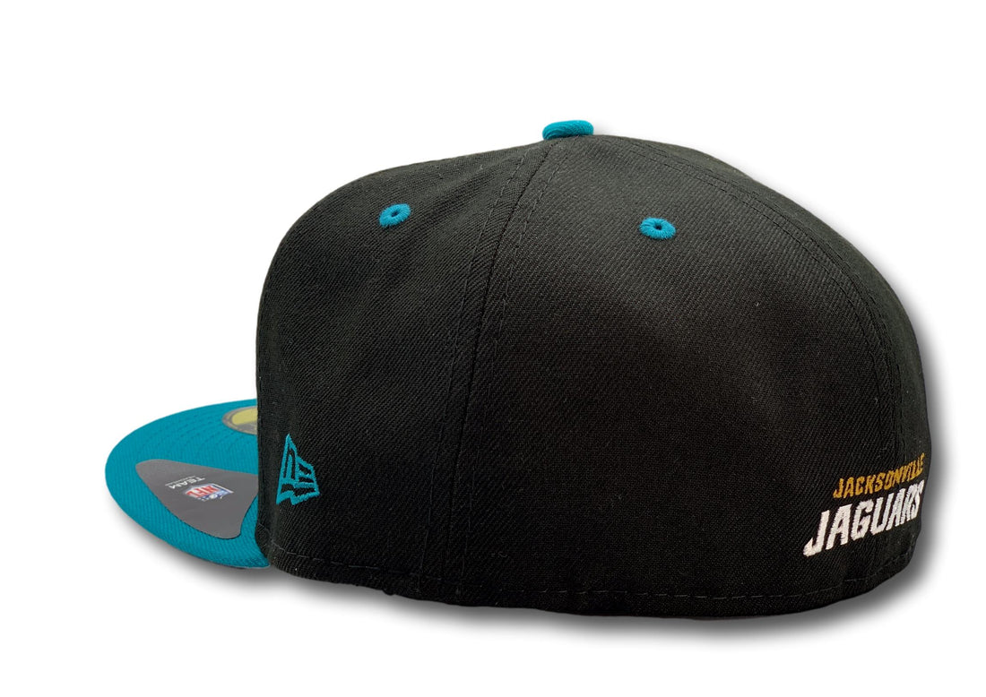 New Era 59Fifty Fitted Cap: Jacksonville Jaguars [Black/Teal]
