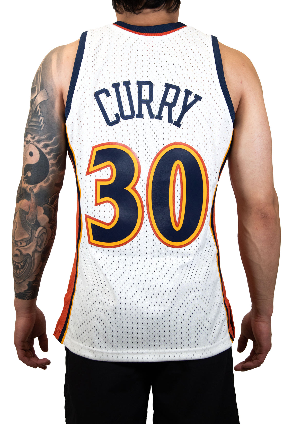 Mitchell & Ness: Hardwood Classic Golden State Warriors Jersey (Stephen Curry)