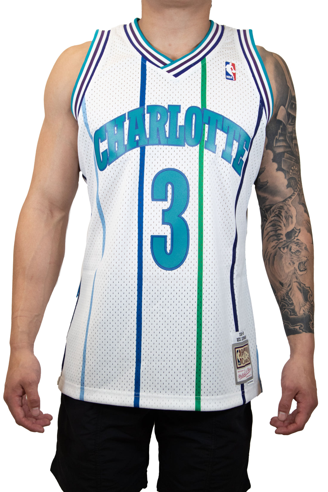 Mitchell & Ness: Hardwood Classic Charlotte Hornets Jersey (Rex Chapman)