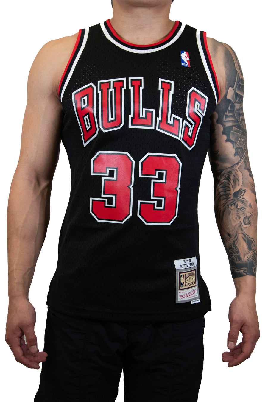 Mitchell & Ness NBA Chicago Bulls Jersey (Scottie Pippen) - Black