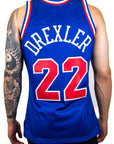 Mitchell & Ness NBA All-Star Jersey (Clyde Drexler) - Blue