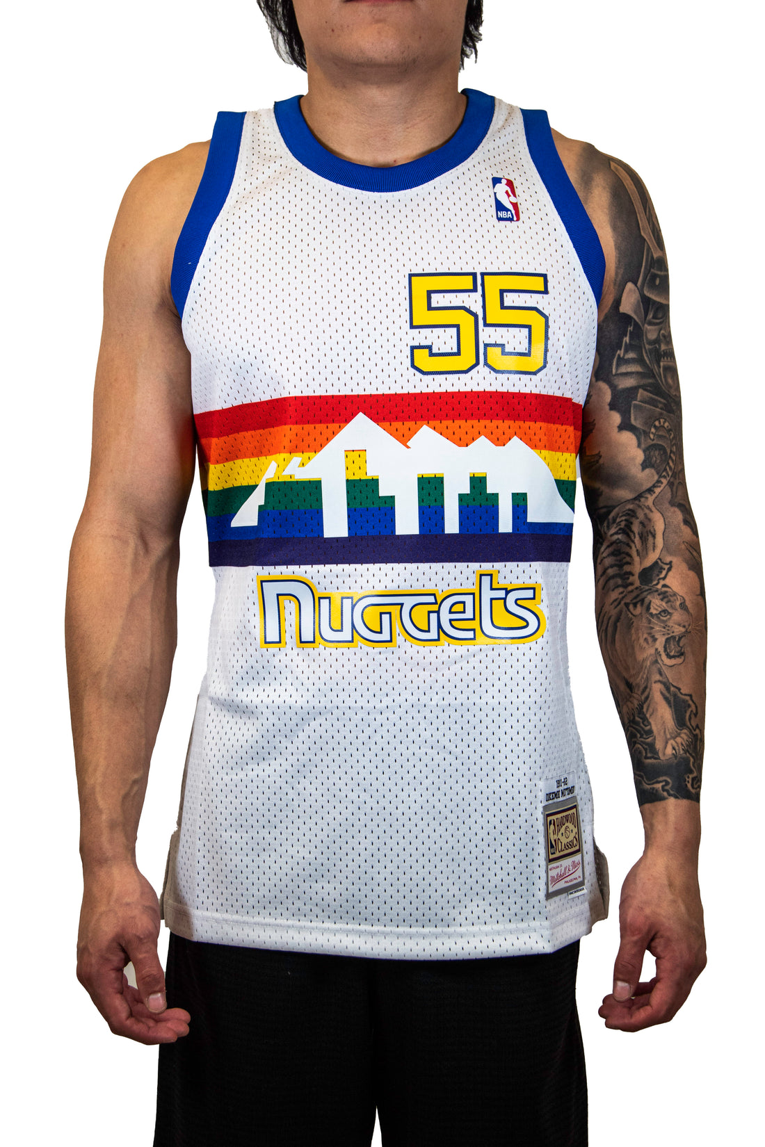 Mitchell & Ness: Hardwood Classic Denver Nuggets Jersey (Dikembe Mutombo)