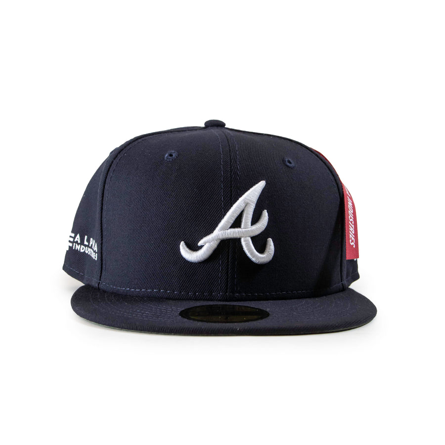 New Era 59Fifty Fitted Alpha Industries V1 - Atlanta Braves