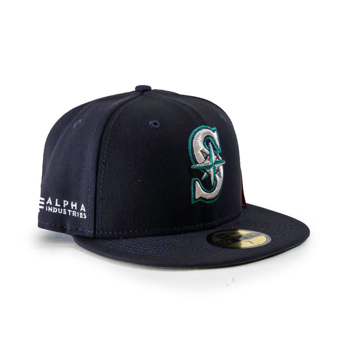 New Era 59Fifty Fitted Cap: Seattle Mariners [Alpha Industries]