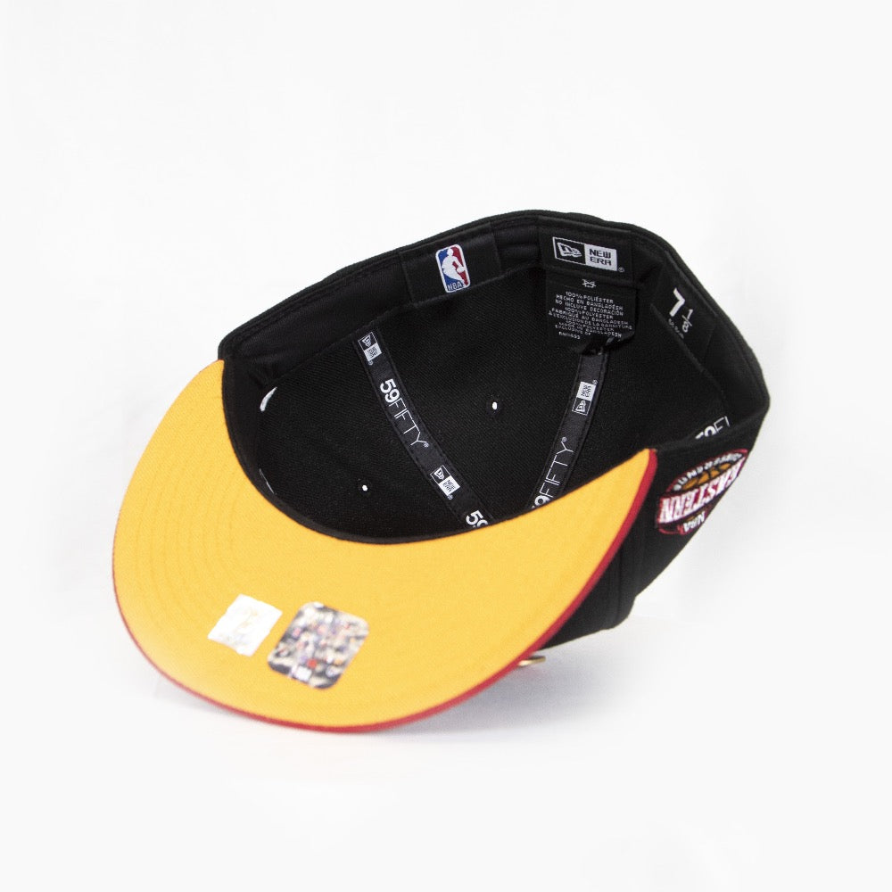 New Era Miami Heat 2Tone Fitted - Black/Red