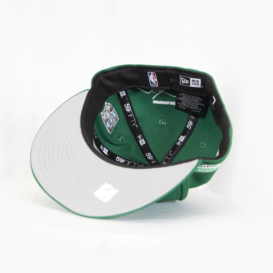 New Era Boston Celtics 59Fifty Fitted - Green w Train Patch
