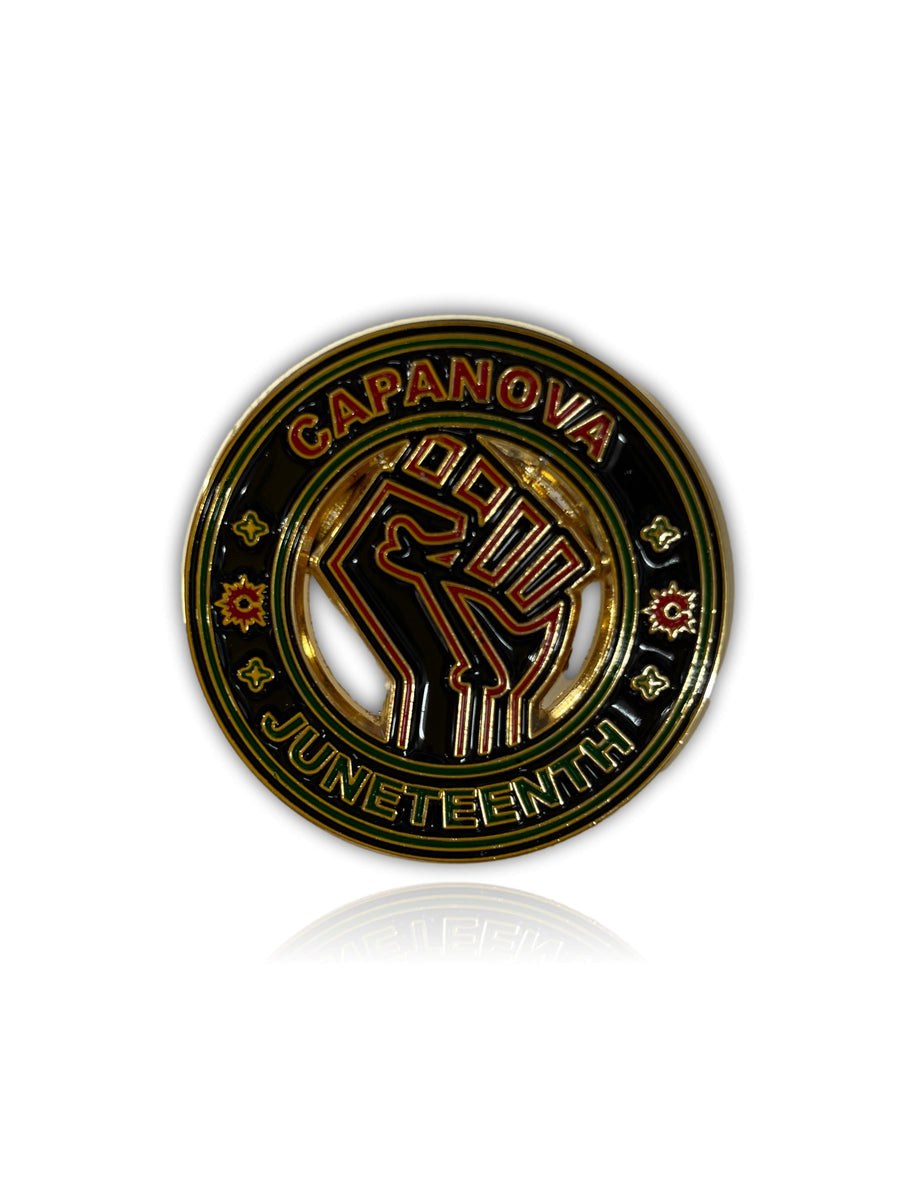 Capanova Juneteenth Pin