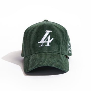 Reference Paradise LA corduroy Snapback - Green