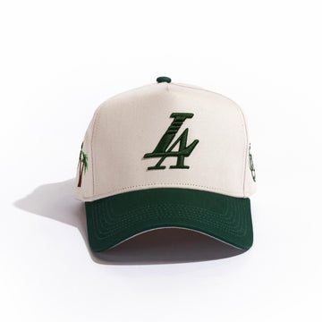 Reference Paradise LA Snapback - Cream/Green