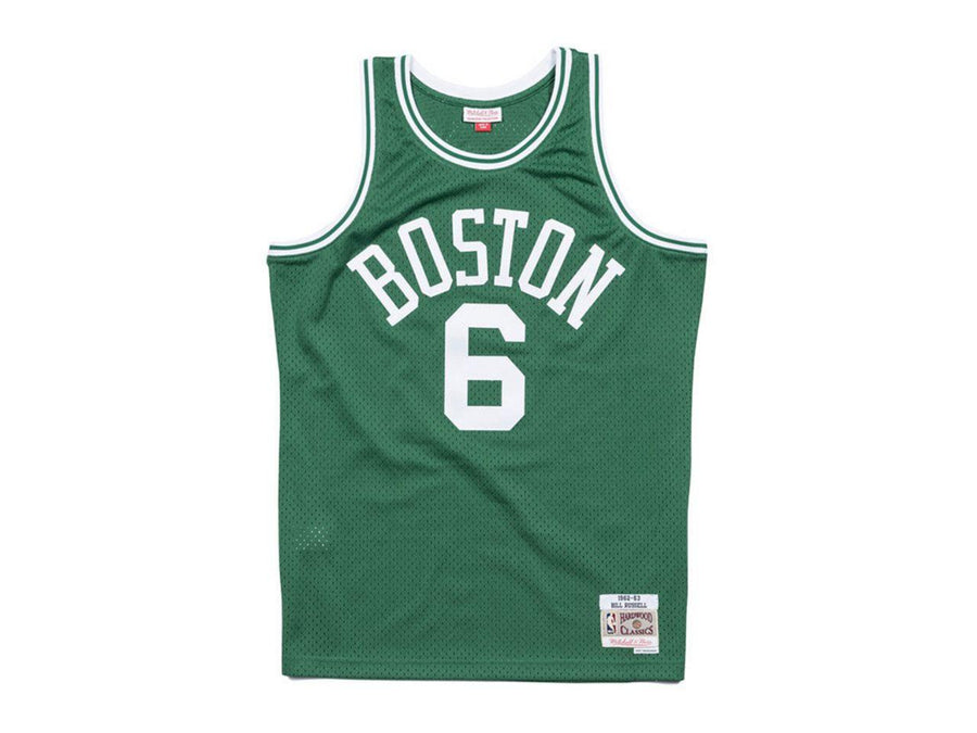 Mitchell & Ness NBA Boston Celtics Jersey (Bill Russell) - Green
