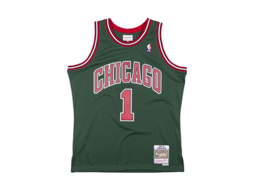 Mitchell & Ness Chicago Bulls Green/Red (Derrick Rose)