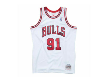 Mitchell & Ness NBA Chicago Bulls Jersey (Dennis Rodman) - White