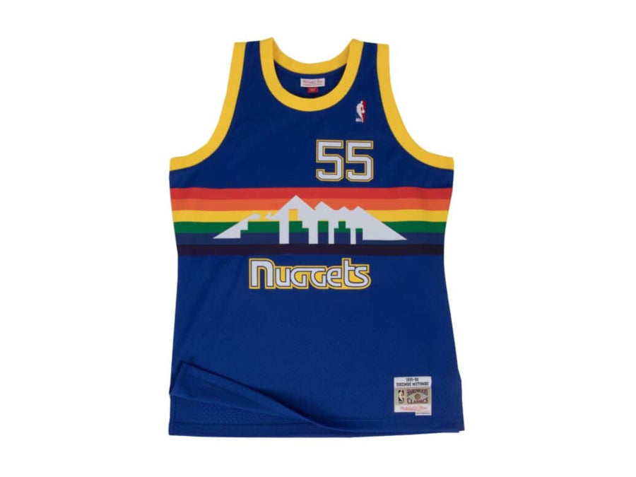 Mitchell & Ness NBA Denver Nuggets Jersey (Dikembe Mutombo) - Blue