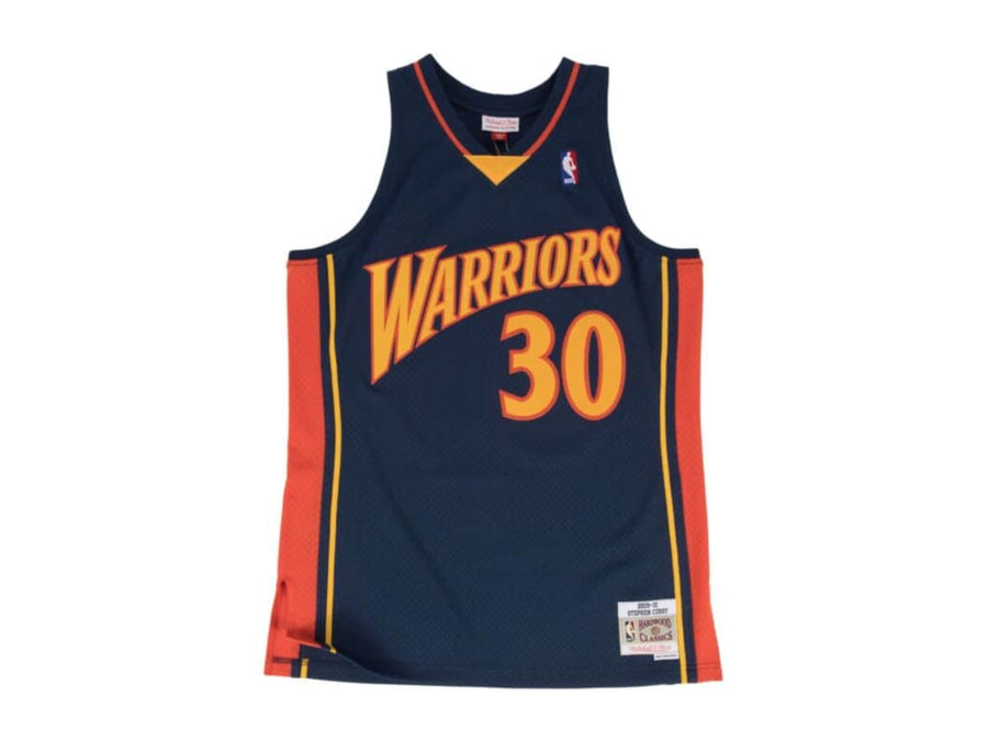Mitchell & Ness NBA Golden State Warriors Jersey (Steph Curry) - Navy