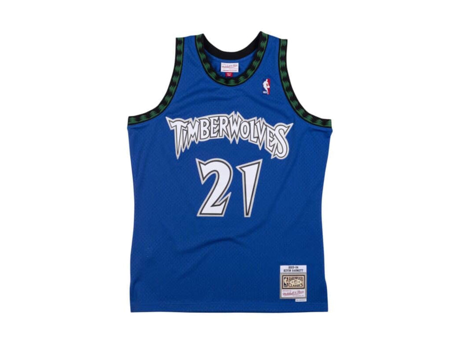 Mitchell & Ness NBA Minnesota Timberwolves Jersey (Kevin Garnett) - Blue