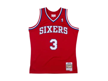 Mitchell & Ness Philadelphia 76ers Jersey Red/White (Allen Iverson)