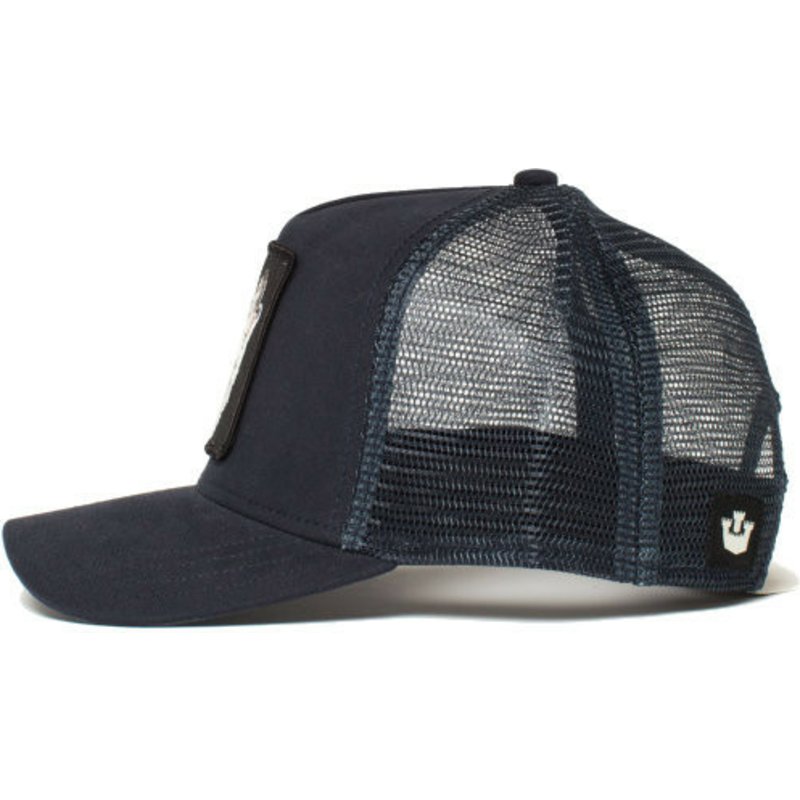 Goorin Bros Lone Wolf Trucker Snapback - Navy