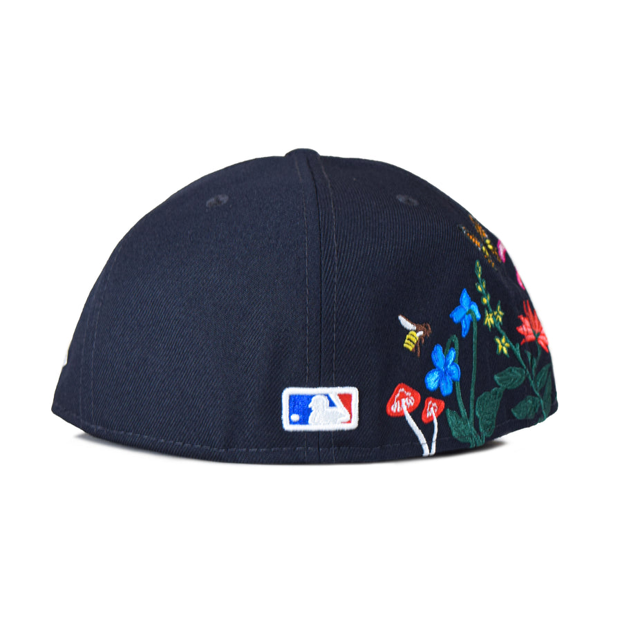 New Era Atlanta Braves "Blooming" 59Fifty Fitted - Navy