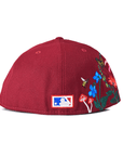 New Era Philadelphia Phillies  "Blooming" 59Fifty Fitted - Maroon