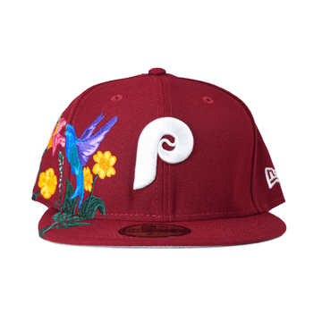 New Era Philadelphia Phillies  "Blooming" 59Fifty Fitted - Maroon