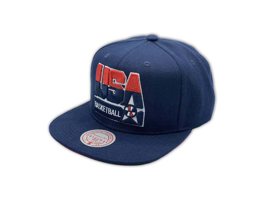 Mitchell & Ness USA Basketball Snapback - Navy
